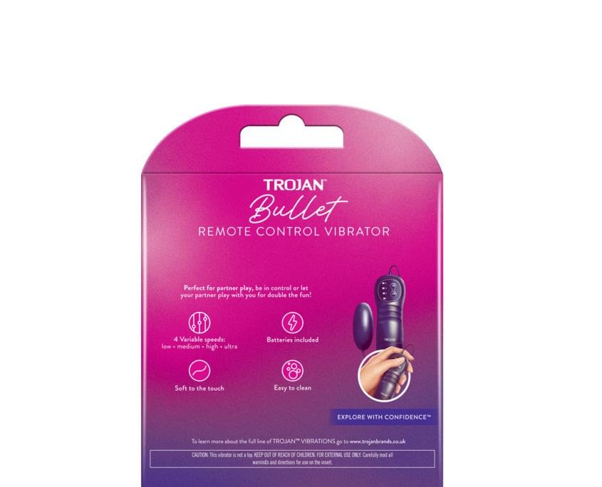 Trojan Bullet Remote Control Vibrator - Trojan Brands